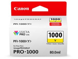 Canon Ink Cart/PFI-1000 Yellow 549C001