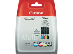 Canon CLI-551 C/M/Y/BK MULTI PACK 6509B008