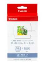 Canon KC-18IS KC18IS Farbbandkassetten- Farbbandkassetten und Papier-Kit PapierKit (7429B001) 7429B001A1