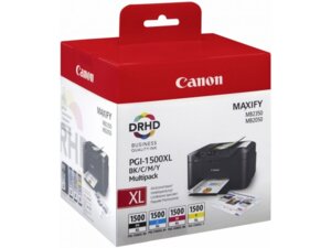 Canon Ink Cart. PGI-1500XL Multipack für Maxify Series BK/C/M/Y (9182B004) 9182B004A1