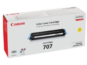 Canon Toner 707, yellow 9421A004