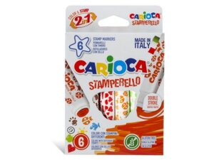 CARIOCA Fasermaler inkl. Stempel Stamperell 42279