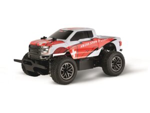 Carrera 1:18 R/C Swiss Snow Patrol Ford F-150 Raptor, 2.4 GHZ DP 182023