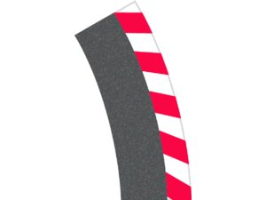 Carrera 1:24 Randstr. Steilkurve 4/15° Aussenrandstreifen 20580A1