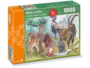 carta.media Puzzle Wildes Treffen 72887