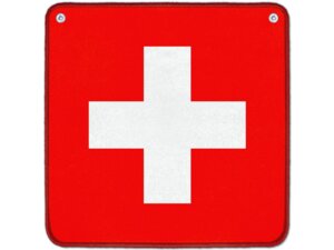 carta.media Jassteppich - Schweizer Kreuz [65 x 65 cm] HN00CA07586