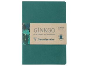 Clairefontaine Notizheft Ginkgo, A5, 2-er 115948C