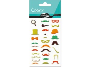 Clairefontaine Sticker Cooky Schnurrbart 560519C