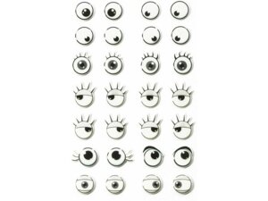 Clairefontaine Sticker Cooky Augen 560539O