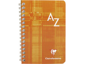 Clairefontaine CLAIREFON Spiralheft mit Index 9,5x14cm 68599