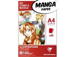 Clairefontaine Manga Layout Block 94042C