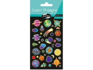 Clairefontaine Sticker Cooky Phospho Planet CY163C