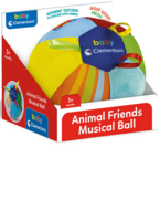Clementoni Tierfreunde Musik-Ball D/F/I 32017464