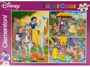 Clementoni clementoni Puzzle Schneewitt. 3x48 tlg 32025160