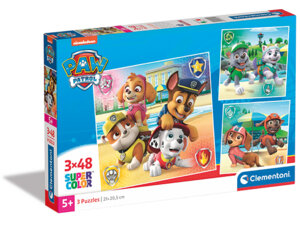 Clementoni Puzzle Paw Patrol 3x48 tlg. 32025301