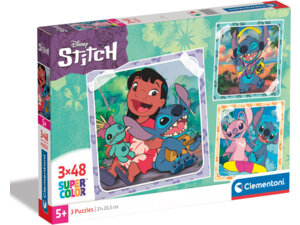 Clementoni Stitch Puzzle 3x48 Teilen 32025321