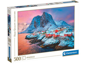 Clementoni Puzzle Hamnoy Village 500 tlg. 32035144