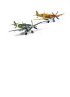 CORGI Messerschmitt Me109G-6 (Trop) Maggiore Antonio Vizzotto Regia Aeronautica 150 Gruppo Sicily Ju 54AA27112