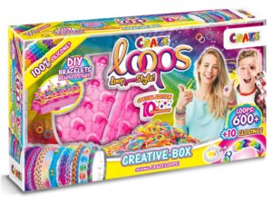 Craze Loops Creative Box 600 Loops 59579