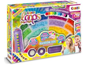Craze Loops Rainbow Box 1000 Loops 59661