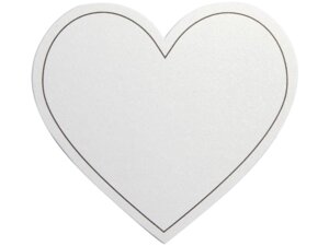 CreativCompany Creativ Company Karte Herz weiss 23051A2
