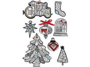 CreativCompany Creativ Company Weihnachtssticker3D 27099