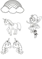 CreativCompany Creativ Company Schrumpffolie Einhorn 790711
