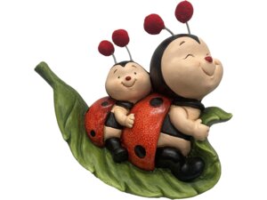 Dameco Dekkofigur MarienkÃ¤fer auf Blatt 23041