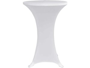 Dameco Stehtisch Husse, Stretch, Weiss 800255
