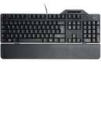 DELL KB-813 Smartcard Reader USB Keyboard Black KB813BKGERA1
