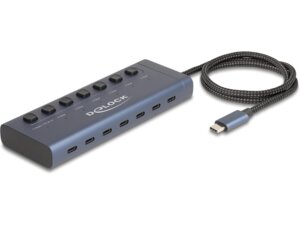 Delock USB-C Hub, 7 Port 63410