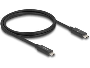 Delock USB4 80 Gbps koaxial 1.0m 81211