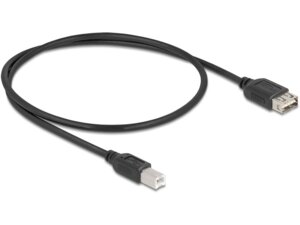 Delock USB2.0 Kabel EASY USB A-B, 0.5m 81529A1