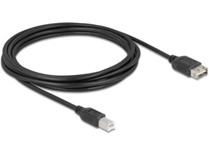Delock USB2.0 Kabel EASY USB A-B, 3.0m 81532A1