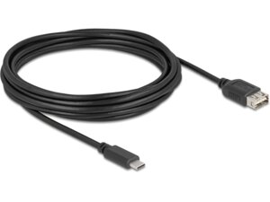Delock USB2.0 Kabel EASY USB C-A, 5.0m 81539