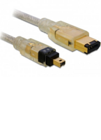 Delock Kabel FireWire IEEE 1394B 6Pol/4Pol, 2Meter 82577
