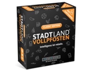 DENKRIESEN Stadt Land Vollpfosten - Kartenspiel Classic (d) SL3001