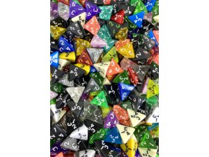 Dice4friends Würfelset D4 Mix-Set (30) DIC70783