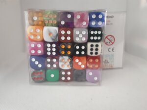 Dice4friends Würfelset D6 Augen Mix-Set (50) DIC70805