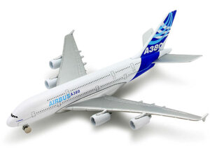  Flugzeug Airbus A380 Metall, Kunststoff, L: ca. 15 cm 33630985