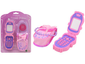  Mobile Handy mit Tasche rosa 4327575