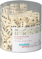  Augenwürfel 16 mm weiss 4832046