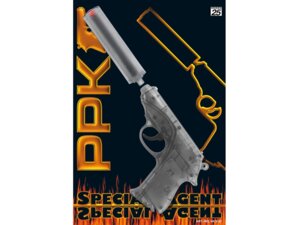  Pistole PPK mit Schalldämpfer 702047207