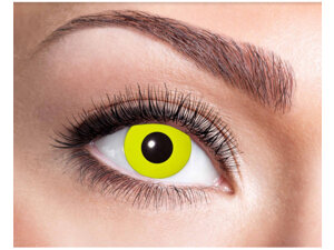 Zoelibat Kontaktlinsen Krähenauge gelb 714606