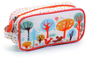DJECO Grosses Etui schelmische Eichhörnchen DD00280