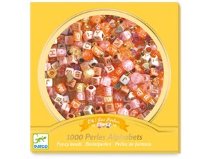 DJECO Buchstabenperlen gold DJ00031
