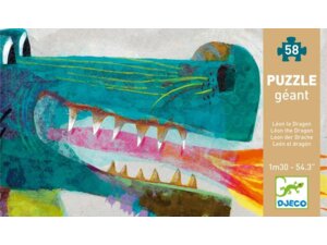 DJECO Riesenpuzzle Leon der Drache 58 Teile DJ07170