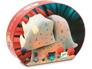 DJECO Puzzle Theo der Dino 24 Teile DJ07284