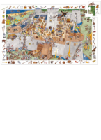 DJECO Die Burg 100 Teile DJ07503