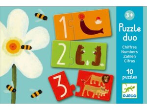 DJECO Puzzle Duo Zahlen DJ08151